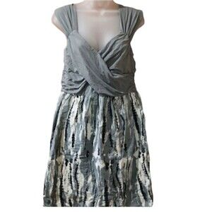 Converse One Star Gray Mini Skater Dress LG